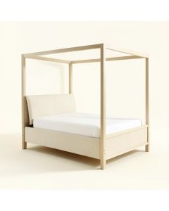 Effingham Low Profile Four Poster Bed (synthetic illustration; no displayed measurements)