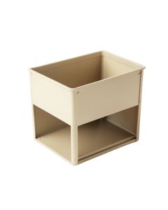 Dune Bridge Empty Raised Planter - Beige (synthetic illustration; no displayed measurements)