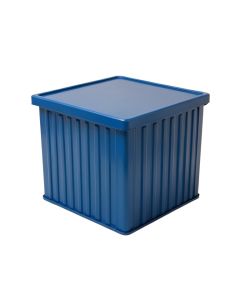 Slate Bluff Closed Outdoor Storage Box - Blue (synthetic illustration; no displayed measurements)