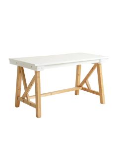 Pine Canyon Empty Workshop Workbench - White (synthetic illustration; no displayed measurements)