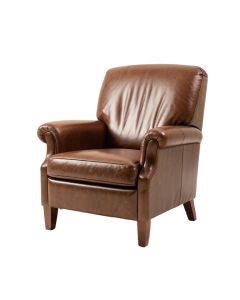 Boley 41 '' Wide Top Grain Leather Club Chair (synthetic illustration; no displayed measurements)