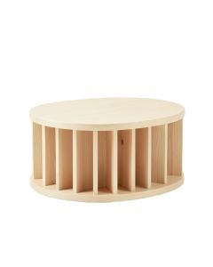Brook Canyon Shoe Storage Bench - Ivory (synthetic illustration; no displayed measurements)