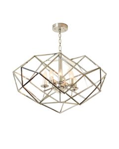 Karole 24 - Light Unique / Statement Geometric Chandelier (synthetic illustration; no displayed measurements)