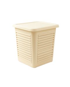 Fern Bend Closed Garden Compost Bin - Cream (synthetic illustration; no displayed measurements)