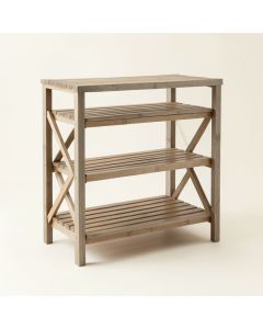 Holly Canyon Empty Seed-Starting Shelving Unit Without Lights - Gray (synthetic illustration; no displayed measurements)