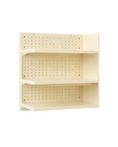 Bay Dell Empty Wall-Mounted Tool Organizer Panel - Ivory (synthetic illustration; no displayed measurements)