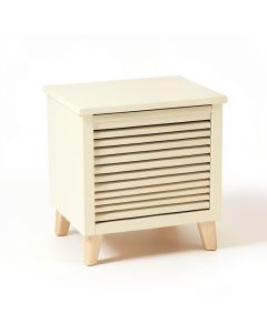 Wren Arc Nightstand - Cream (synthetic illustration; no displayed measurements)