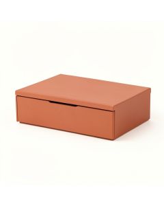 Olive Bluff Desktop Monitor Riser - Terracotta (synthetic illustration; no displayed measurements)
