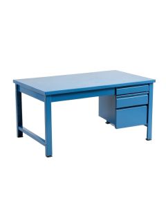 Stone Bend Empty Workshop Workbench - Blue