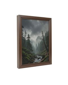 `` On Fire In The Fog '' By Lois Bryan Framed Photographic Print