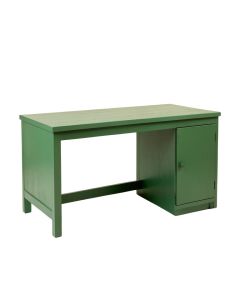 Rowan Crest Empty Workshop Workbench - Green (synthetic illustration; no displayed measurements)