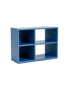 Ash Dale Desktop Shelving Unit - Blue