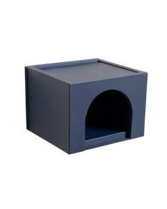 Lake Bluff Wall-Mounted Cat Perch - Navy