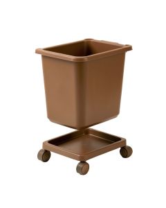 Fiberglass Rolling Laundry Cart