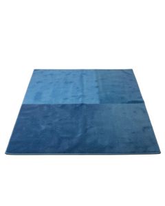 Pine Bluff Rectangular Area Rug - Blue (synthetic illustration; no displayed measurements)