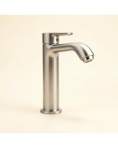 Compel Single Hole Bathroom Faucet And Diamond Seal Technology (synthetic illustration; no displayed measurements)
