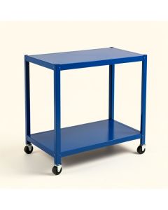 Oak Dale Empty Rolling Workshop Cart - Blue (synthetic illustration; no displayed measurements)