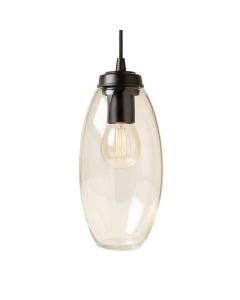 8.5 '' H Glass Oval Pendant Shade ( Screw On ) (synthetic illustration; no displayed measurements)