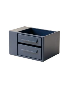 Clay Brook Small-Parts Storage Drawer Cabinet - Navy (synthetic illustration; no displayed measurements)
