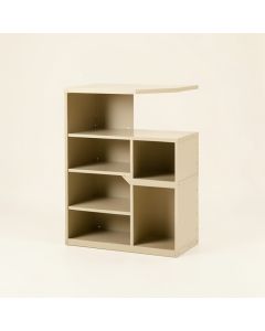 Willow Falls Desktop Shelving Unit - Beige (synthetic illustration; no displayed measurements)