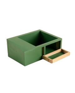 Holly Arc Empty Coffee-Station Organizer - Green