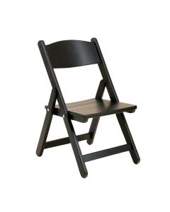 Hill Bend Folding Outdoor Chair - Black