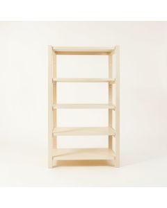 Sage Bridge Empty Seed-Starting Shelving Unit Without Lights - Ivory (synthetic illustration; no displayed measurements)