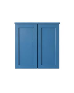 Meadow Crossing Wall-Mounted Laundry Cabinet - Blue