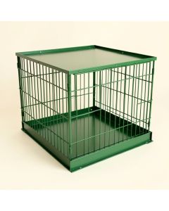 Aspen Arc Empty Furniture-Style Pet Crate (synthetic illustration; no displayed measurements)