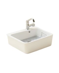 30 '' W X 20 '' L Farmhouse Kitchen Sink With Sink Grid And Basket Strainer