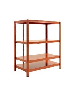 Meadow Field Desktop Shelving Unit - Terracotta (synthetic illustration; no displayed measurements)