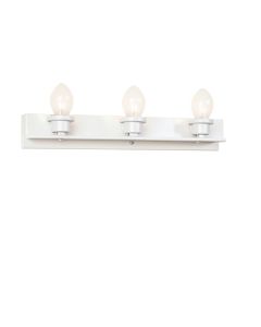 Araceli 3-Light Dimmable Clear Vanity Light