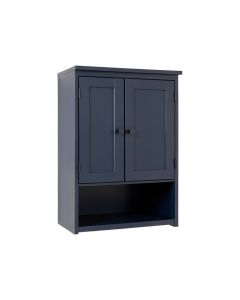 Heath Crest Wall-Mounted Laundry Cabinet - Navy