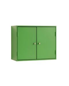 Aspen Arc Wall-Mounted Entry Cabinet (synthetic illustration; no displayed measurements)