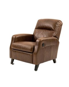 Darneisha 36 '' Wide Leather Match Manual Ergonomic Recliner