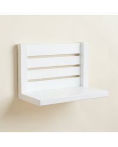 Fern Dell Wall-Mounted Entryway Organizer Shelf - White (synthetic illustration; no displayed measurements)