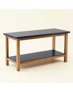 Dune Edge Empty Workshop Workbench - Navy (synthetic illustration; no displayed measurements)