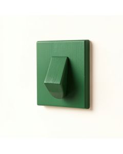 Lake Bridge Wall-Mounted Robe Hook - Green (synthetic illustration; no displayed measurements)