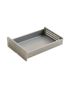 Briar Dale Empty Under-Desk Cable Tray - Gray (synthetic illustration; no displayed measurements)