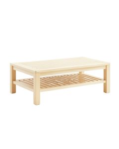 Stone Bluff Coffee Table - Ivory (synthetic illustration; no displayed measurements)