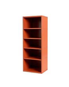Pine Dale Narrow Cubby Tower - Terracotta (synthetic illustration; no displayed measurements)