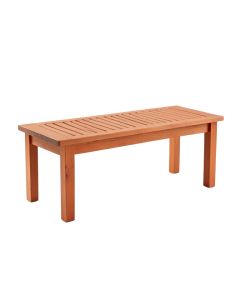 Harbor Branch Indoor Bench - Terracotta (synthetic illustration; no displayed measurements)
