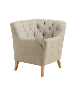Gustavo 31.5 '' Wide Tufted Polyester Wingback Chair