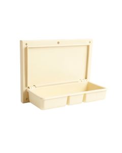 Spruce Arc Empty Wall-Mounted Tool Organizer Panel - Ivory