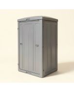 Premier 4 Ft.5 In . W X 2 Ft. 4 In . D Plastic Vertical Storage Shed (synthetic illustration; no displayed measurements)