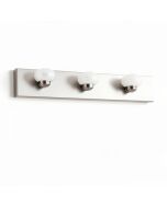 3-Light Dimmable Brushed Nickel Vanity Lighting Vanity Light (synthetic illustration; no displayed measurements)