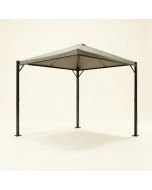Naples 9 Ft. W X 12 Ft. D Steel Pergola With Canopy (synthetic illustration; no displayed measurements)