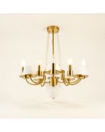 Dyal Unique Statement Tiered Led Chandelier (synthetic illustration; no displayed measurements)