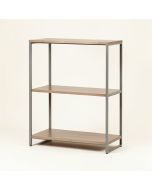 Bella Industrial Etagere Bookcase (synthetic illustration; no displayed measurements)
