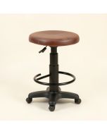 Amjed Swivel Adjustable Height Bar Stool (synthetic illustration; no displayed measurements)